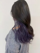エトレ(etore)&nbsp;インナーカラー/パープルカラー/レイヤーカット