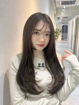 ジーナ 川崎西口(Zina)&nbsp;髪質改善＊毛先レイヤーネビージュグレー＊美髪【Zina川崎】