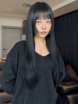 アイヴァン(AIVAN) 姫カット 顔周りレイヤー ロングレイヤーi