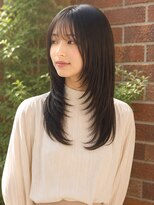 ヘアールームノエル(Hair room Noel) ローレイヤー顔周りレイヤーカット3Dレイヤー小顔ロング