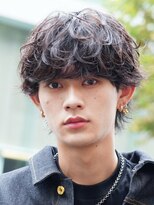 フィフス 天神大名(fifth)&nbsp;天神大名メンズパーマシャドウパーマシースルーマッシュウルフ