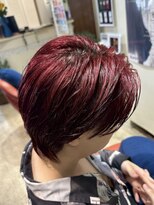 ヘアーサロン ダダ(hair salon DaDa)&nbsp;レッドバイオレットカラー［メンズ］