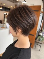 リドル ヘアー 駒生店(Riddle HAIR)&nbsp;丸みシルエット大人ショート