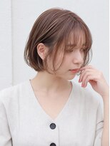ワゴンバイアフロート(Wagon by afloat)&nbsp;ナチュラル大人ボブ×シースルーバング/20代30代40代池袋