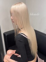 ベレーザ 渋谷(BELEZA)&nbsp;ブロンド/ホワイトカラー/ぬきっぱなしブロンド／ハイトーン
