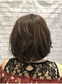 ふわくしゅ感覚のモヘアボブで清楚な印象の愛され女子スタイル