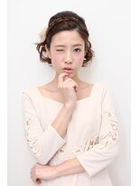 ソース 高槻(SOURCE)&nbsp;【Source】編み込みアップスタイル