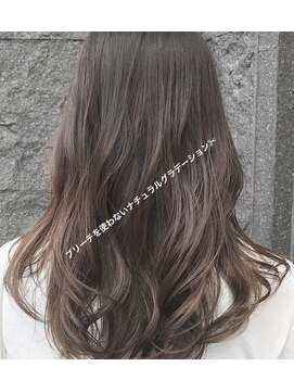 リンク ヘアスペース(Link hair space) ［お客様スタイル37］#グラデーション#ハイライト#アッシュ