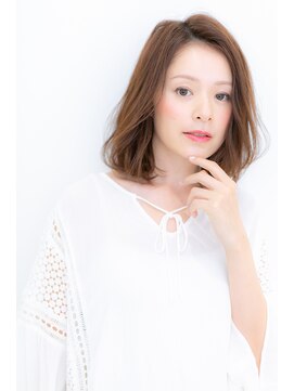 モッズヘア 越谷(mod's hair) アシンメトリーなグラマラス小顔セミディZ越谷30代40代50代