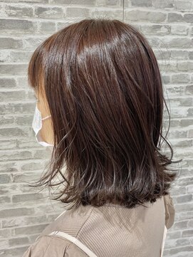 アッシュ 高円寺店(Ash) 秋カラー×外ハネボブ