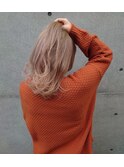 【Des.Art赤坂】20代大人可愛い×くせ毛カット×ミルキーアイス