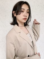 エムクランメイクス 原宿 表参道(m.clan MAKE'S) ボブロブヘアカーキグレージュオリーブベージュ大人かわいい小顔