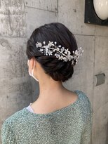ボブでもできる◎パーティーアップスタイル