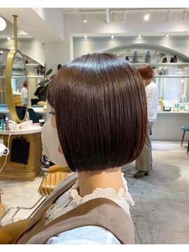 ロンド シャルム 吉祥寺(Lond charme) 【吉祥寺美容室Lond】ショコラベージュボブルフストレートカール