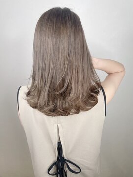 アンダーバーホワイト 広島 並木店(_WHITE) シフォンベージュ/ブリーチあり