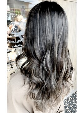 トリニティ(trinity) 大人ハイライトバレイヤージュ・グレージュ【豊見城・南風原】