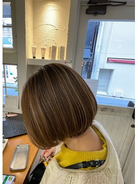 ヘアサロン リーフ(Hair Salon Leaf) ハイライト　グラデーション