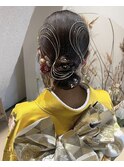 成人式ヘアセット