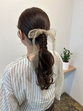 ユッカ 梅田(YUCCA) 【 YUCCA 】大人可愛い/ヘアセット/結婚式/2次会セット/タイト