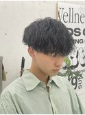 ツイストスパイラル、パーマ、刈り上げマッシュ、フェード