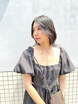 アリゲート ダイカンヤマ(Ari gate daikanyama) 20代30代40代大人可愛い黒髪くびれボブ