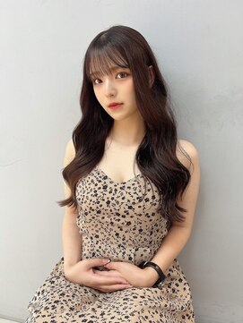 ドロシー 郡山桑野店(Dorothy) ベージュグレー黒髪レイヤーくびれヘア小顔10代20代30代40代