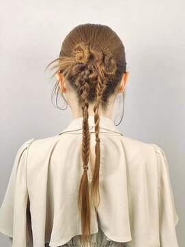 プルクラギンザ(PulchraGINZA) カチモリ/韓国/編みこみ