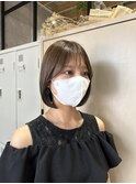 【KOTO】韓国ボブ×オリーブベージュ