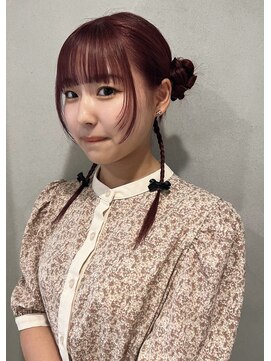 ペレ 梅田(PELE) 黒髪/ボブルフ/ネビージュ/小顔/ワンレン/梅田/髪質改善/前髪