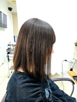 メタ(META) カット+ウトエト縮毛矯正&インフォーム17型コラーゲンカラー