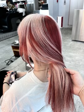 レコ 渋谷(LECO) 赤×ホワイト