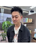ツイストスパイラルパーマ．men's