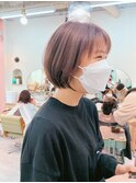 ショートボブ/ミニボブ/マッシュ/切りっぱなし/柏駅