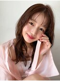 ゆる巻きレイヤースタイル