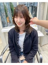 オブヘアージユウガオカ(Of HAIR Jiyugaoka) 【ミディアムレイヤー】