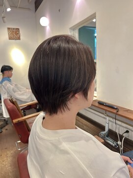 モップス 金沢文庫店(MOPS) 丸みショート　襟すっきり