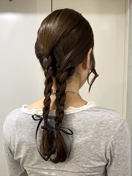 デューヘアー(due hair) ヘアセット/ヘアアレンジ/結婚式お呼ばれヘア/セルフアレンジ