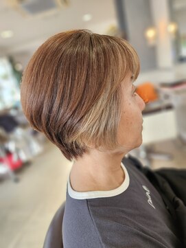 オッジ ヘアー 深谷店(Oggi Hair) ショートインナーカラー 7月