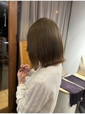 透明感カラー/アッシュベージュ/くすみベージュ