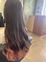 エイトオロク 那覇小禄店(EIGHT oroku)&nbsp;裾カラー桜ピンク