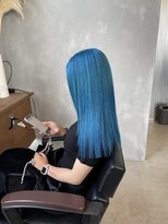 リジョイスヘア レイ(REJOICE hair Lei)&nbsp;Ocean blue 担当AKIRA