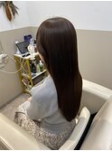 【神戸三宮】髪質改善トリートメントと縮毛矯正で叶う艶髪ロング