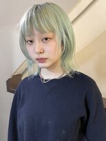 ソイ 下北沢(soi)&nbsp;palemint_淡めgreen_ハイトーン_ライムグリーン