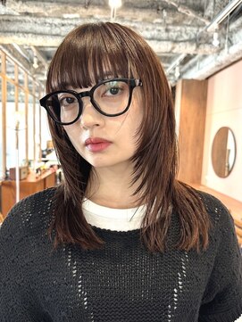 セーヌアワー(CEINE OUR) 三軒茶屋【CEINEOUR】ウルフレイヤー×イルミナカラー/ブラウン