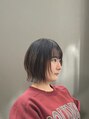 ティエル 町田店(tiel)&nbsp;垢抜けレイヤーボブ【顔まわりレイヤーでウルフっぽく】