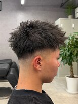 リッチブランドアンドコー(Rich Brand&Co)&nbsp;フェザーアップ バーバースタイル フェードカット メンズカット