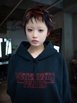 ギークス(GEEKS) 【GEEKS渋谷】バズカット/デザインカラー/レイヤーショート/小顔