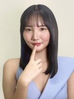 ステラ(Stella)&nbsp;銀座ヘアカラー。宣材サロモ編。グレーとブルーVOL2.0