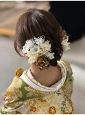 ふわふわシニヨン