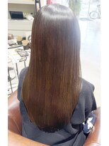 アルファ(Hair Salon alpha)&nbsp;【大人可愛い×艶感】シアーベージュ×メテオトリートメント